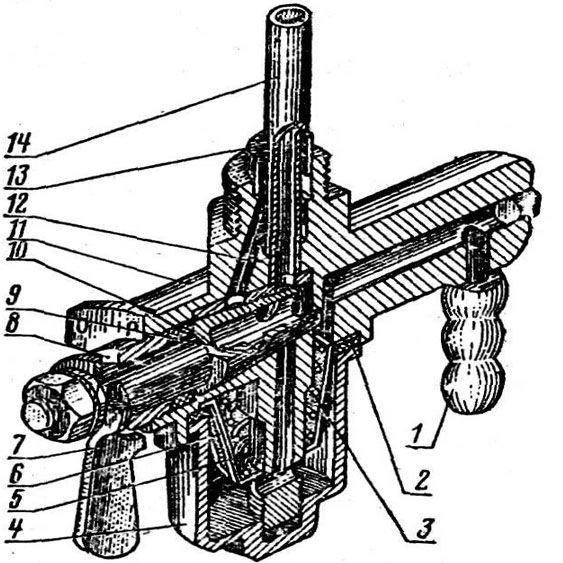 Схема крана КР-12
